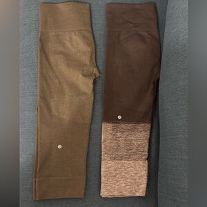 (Set of 2) Lululemon Crop Leggings